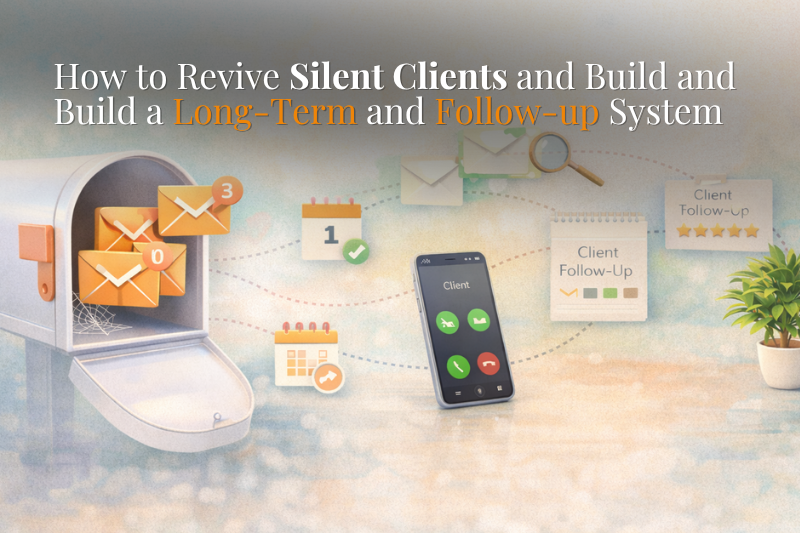 How to Revive Silent Clients and Build a Long-Term Sales Follow-Up System
