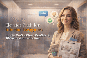 Elevator Pitch for Interior Designer: How to Craft a Clear, Confident 30-Second Introduction