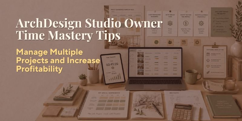 Interior Design Time Mastery Tips: How to Manage Multiple Projects and Increase Profitability