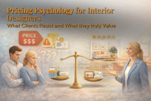 Pricing Psychology for Interior Designers: Why Clients Resist and What They Truly Value