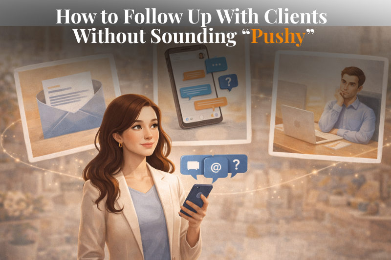 How to Follow Up With Clients Without Sounding Pushy