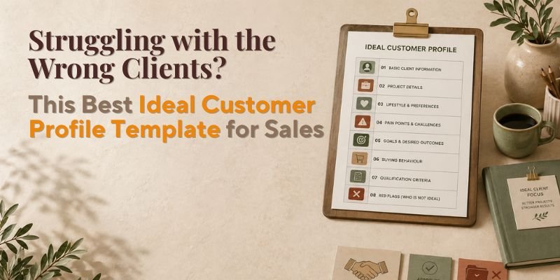 Struggling with the Wrong Clients: Try This Best Ideal Customer Profile Template for Sales