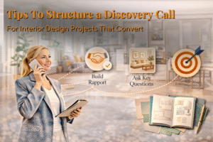 Tips to Structure a Discovery Call for Interior Design Projects That Convert
